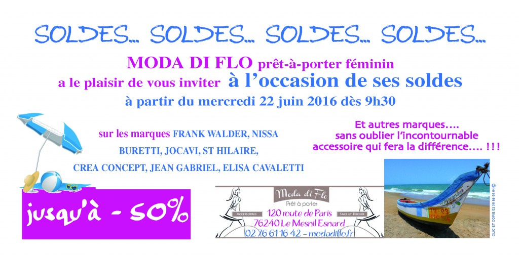soldes été 2016